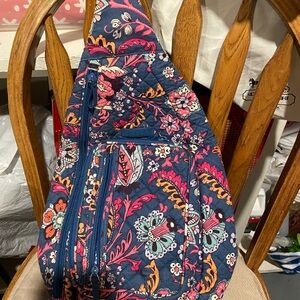 Vera Bradley Blue Floral Backpack